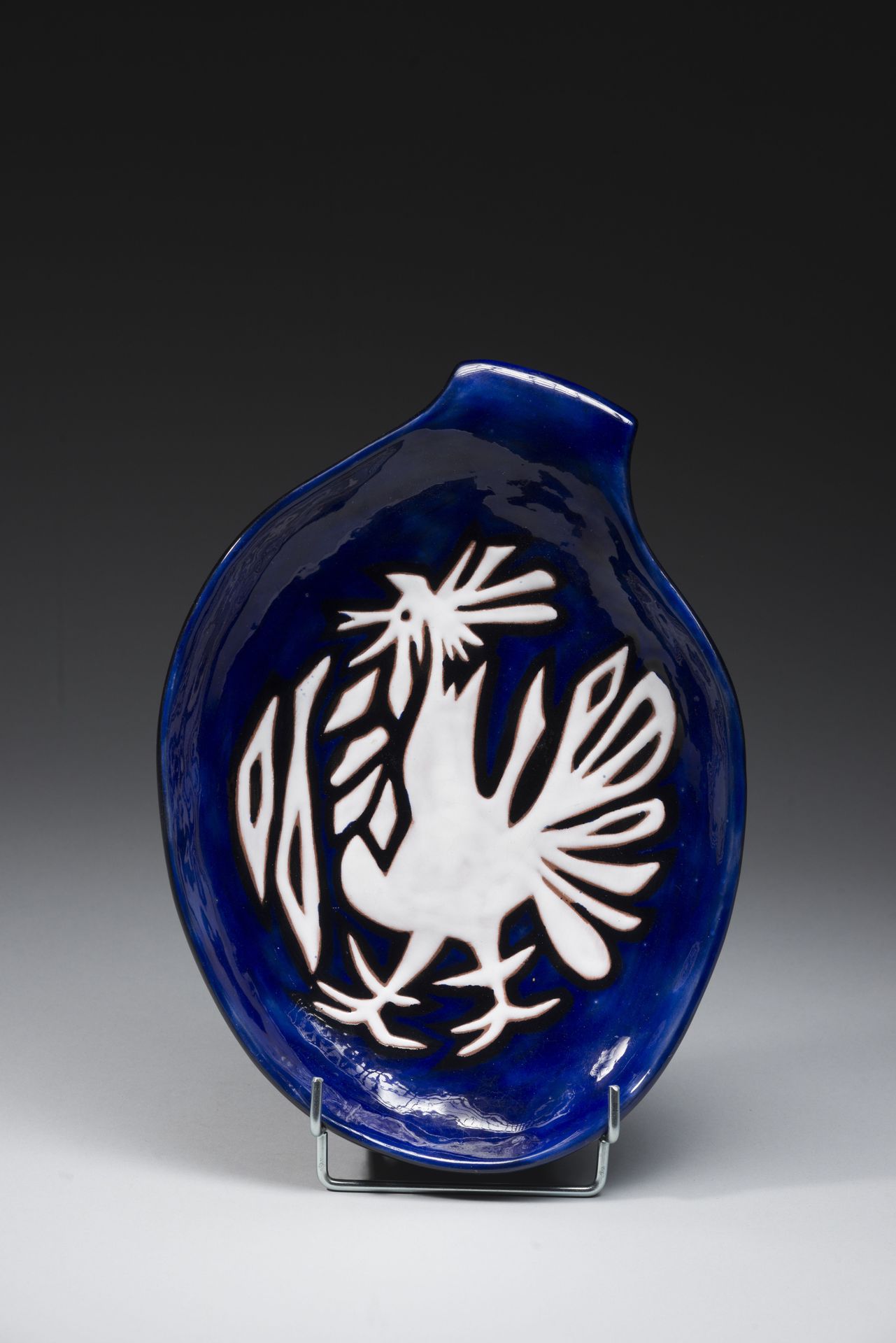 Null Jean LURCAT (1892-1966), taller de SANT VICENS. 
Cuenco de cerámica esmalta&hellip;