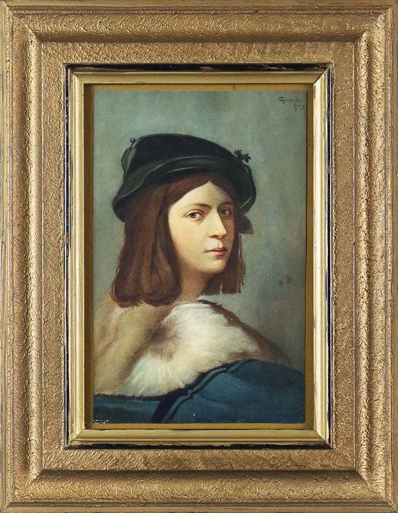 Antonio Gargiullo, Roma XIX/XX Antonio Gargiullo, Rome XIX/XX. Portrait de Raffa&hellip;