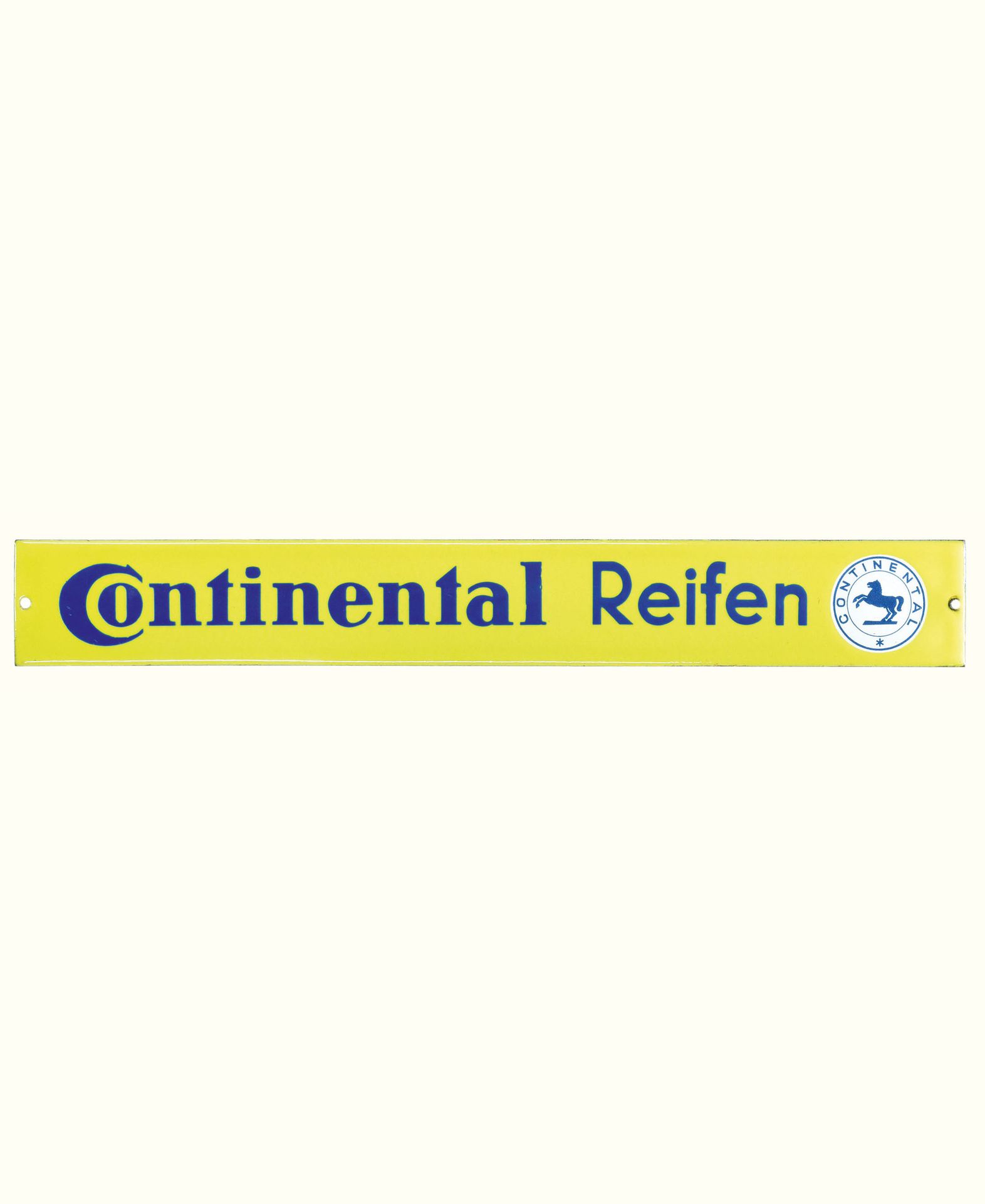 CONTINENTAL REIFEN | PLAQUE EMAILLÉE | PUBLICITÉ ANCIENNE État (1+) - Plaque en &hellip;