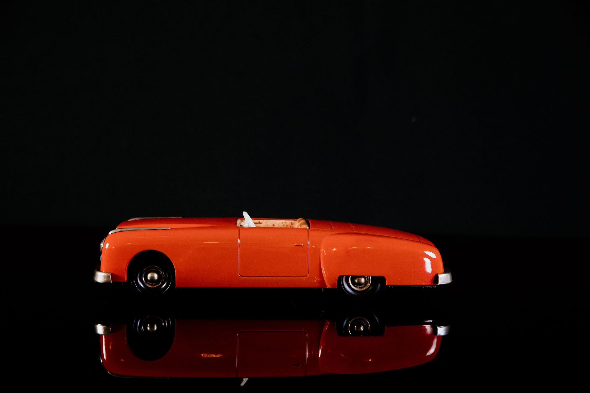 JNF Gigant Nr.63 | Jouets Anciens 状态 (0) - 锡制玩具，发条驱动，功能测试，颜色为橙色，50年代，德国制造，30厘米，保&hellip;