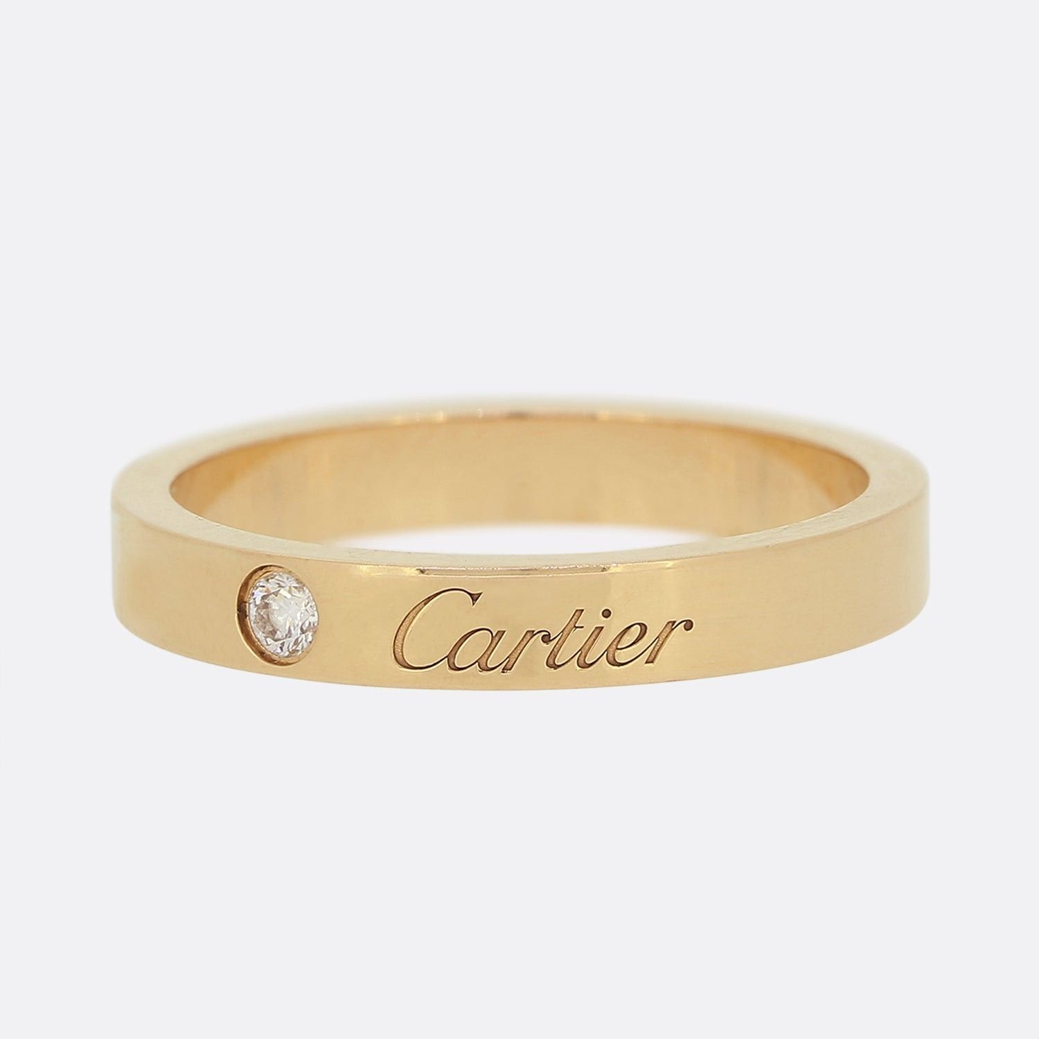 Cartier C De Cartier 3mm Wedding Ring Cartier C De Cartier 3mm Wedding Ring Poid&hellip;