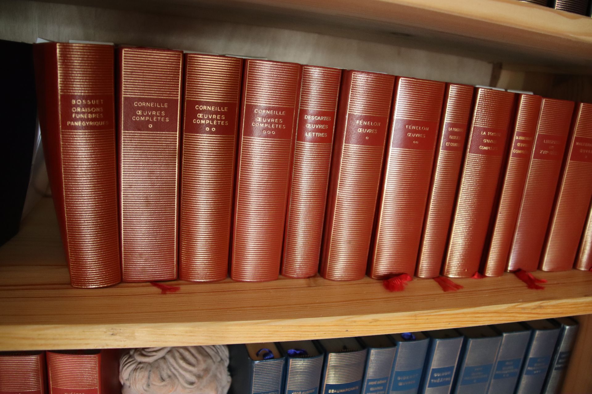 Null Bibliothèque de la Pléiade (cubierta roja)- Lote de 29 libros