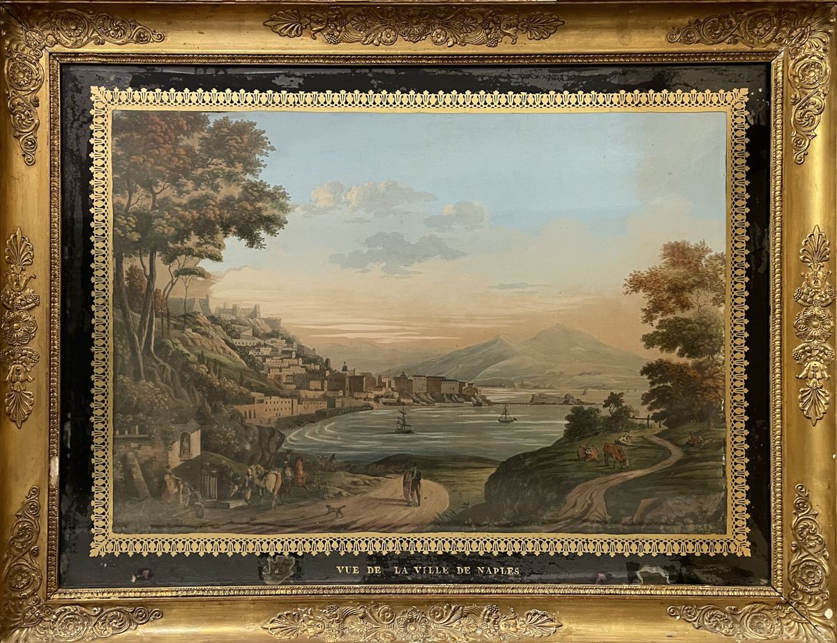 Null Scuola della prima metà del XIX secolo:
Veduta della città di Napoli
Tecnic&hellip;