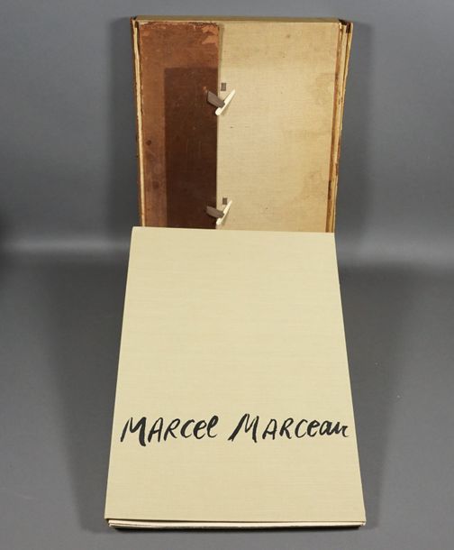 MARCEAU Marcel LA BALLADE DE PARIS ET DU MONDE Texte, lithographies ,aquarelles &hellip;
