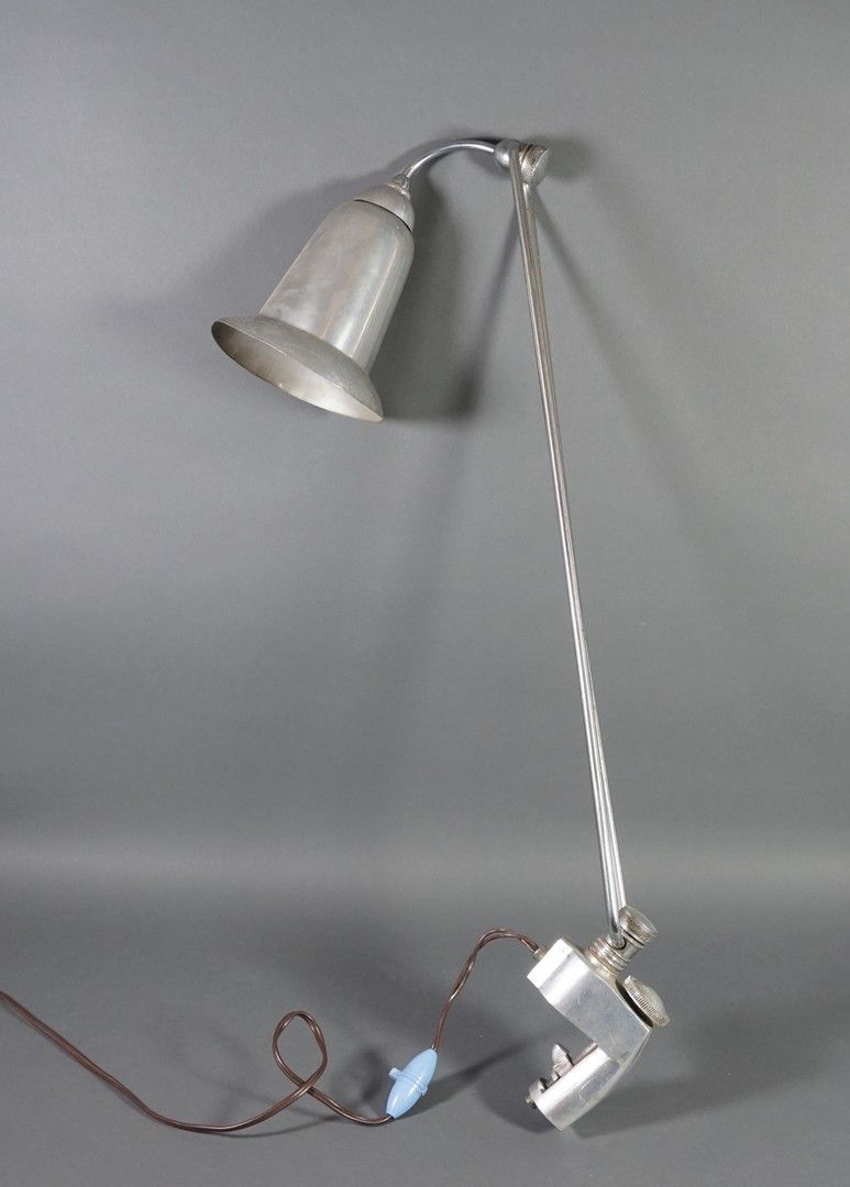 Null Aluminium desk lamp (deformations) H max 76 cm