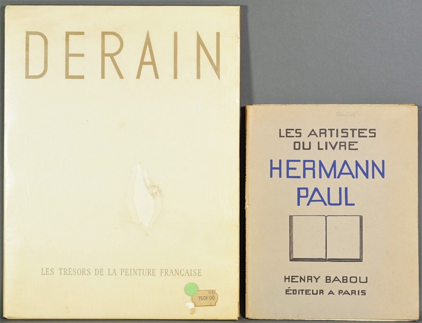 Null 
Lote de volúmenes Herman Paul , Derain, Capiello etc