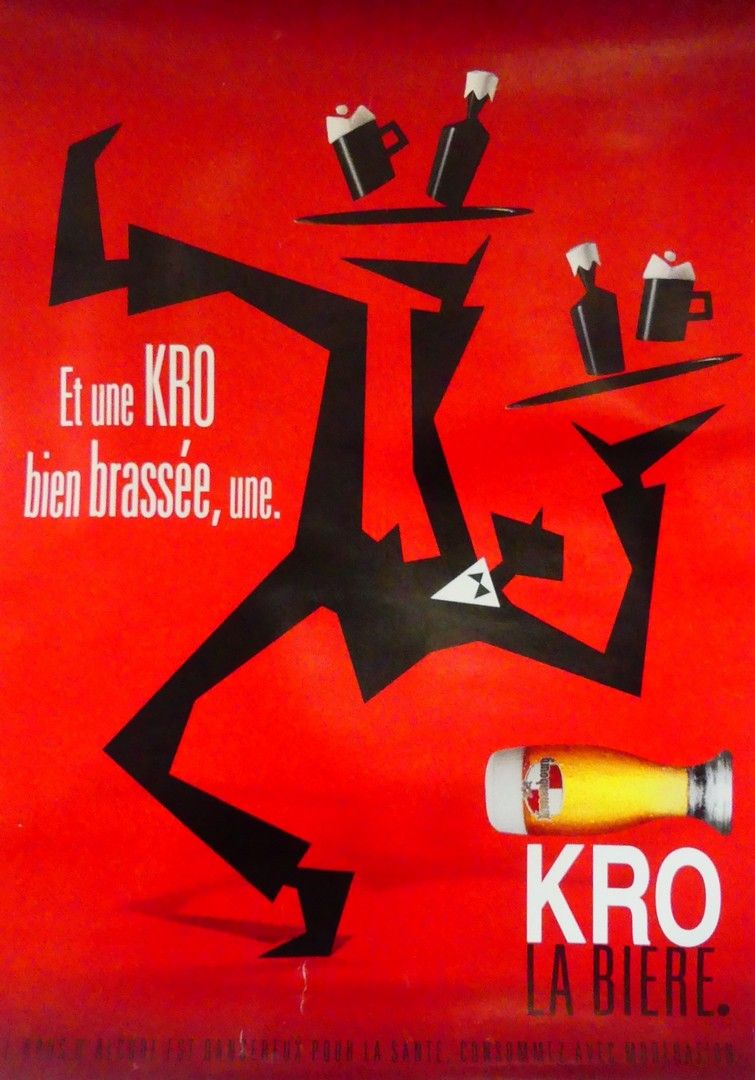 ANONYME KRO LA BIÈRE."Kronenbourg Brewery - Young & Publicam, France (offset) - &hellip;