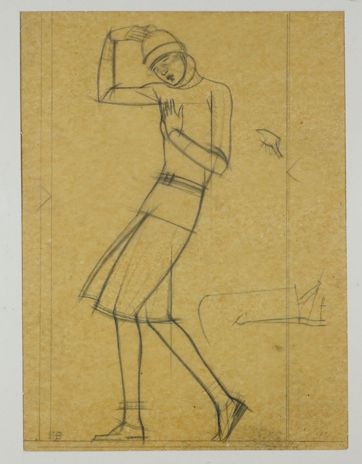 Bernard BOUTET DE MONVEL (1881-1949) Mannequin
Crayon
Signé du cachet en bas à g&hellip;