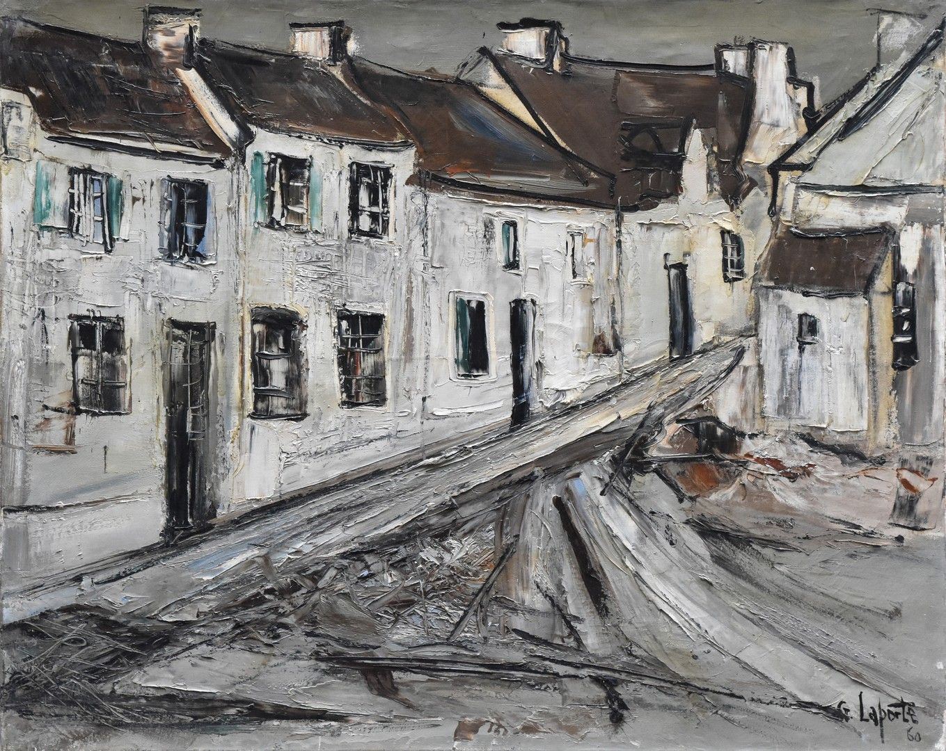 Georges LAPORTE (1926-2000) Saint-Cado en Bretaña
Óleo sobre lienzo. Firmado aba&hellip;