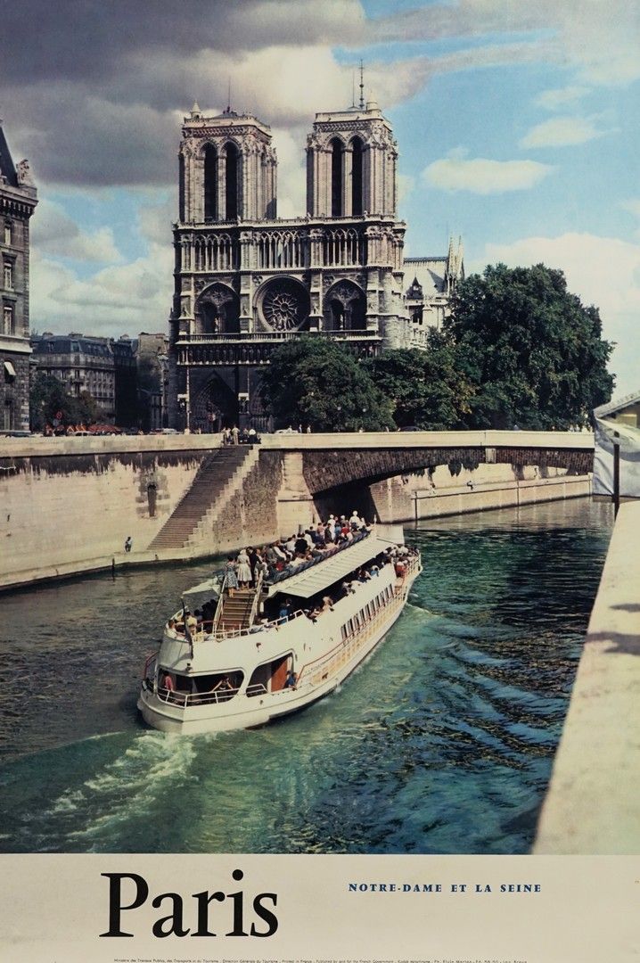 Null PARIS (3 affiches) PARIS, VILLE-LUMIÈRE "LA PLACE DE LA CONCORDE" et "LA TO&hellip;