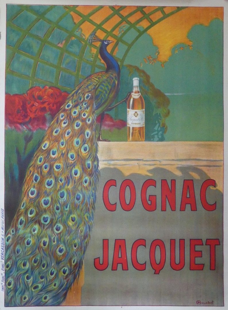 BOUCHET E.C COGNAC JACQUET. Vers 1910-1920 Imprimerie Vercasson, Paris – 160 x 1&hellip;