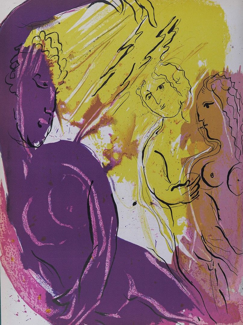 CHAGALL Marc (1887-1985) Marc Chagall
L'Ange du Paradis, 1956


Lithographie sur&hellip;