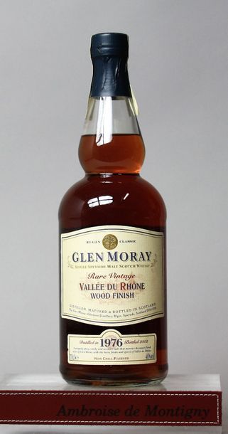 Whisky WHISKY GLEN MORAY RARE VINTAGE SINGLE SPEYSIDE MALT SCOTCH WHISKY 26 ans &hellip;