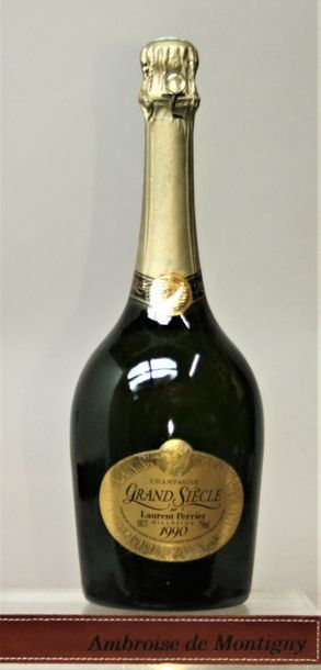 CHAMPAGNE LAURENT PRRIER Grand Siècle 1990 1 bouteille -Etiquette légèrement abi&hellip;
