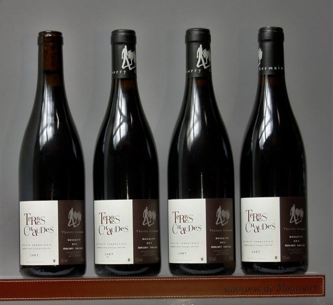 DOMAINE DES ROCHES NEUVES - Thierry GERMAIN 4 bouteilles SAUMUR CHAMPIGNY "Terre&hellip;