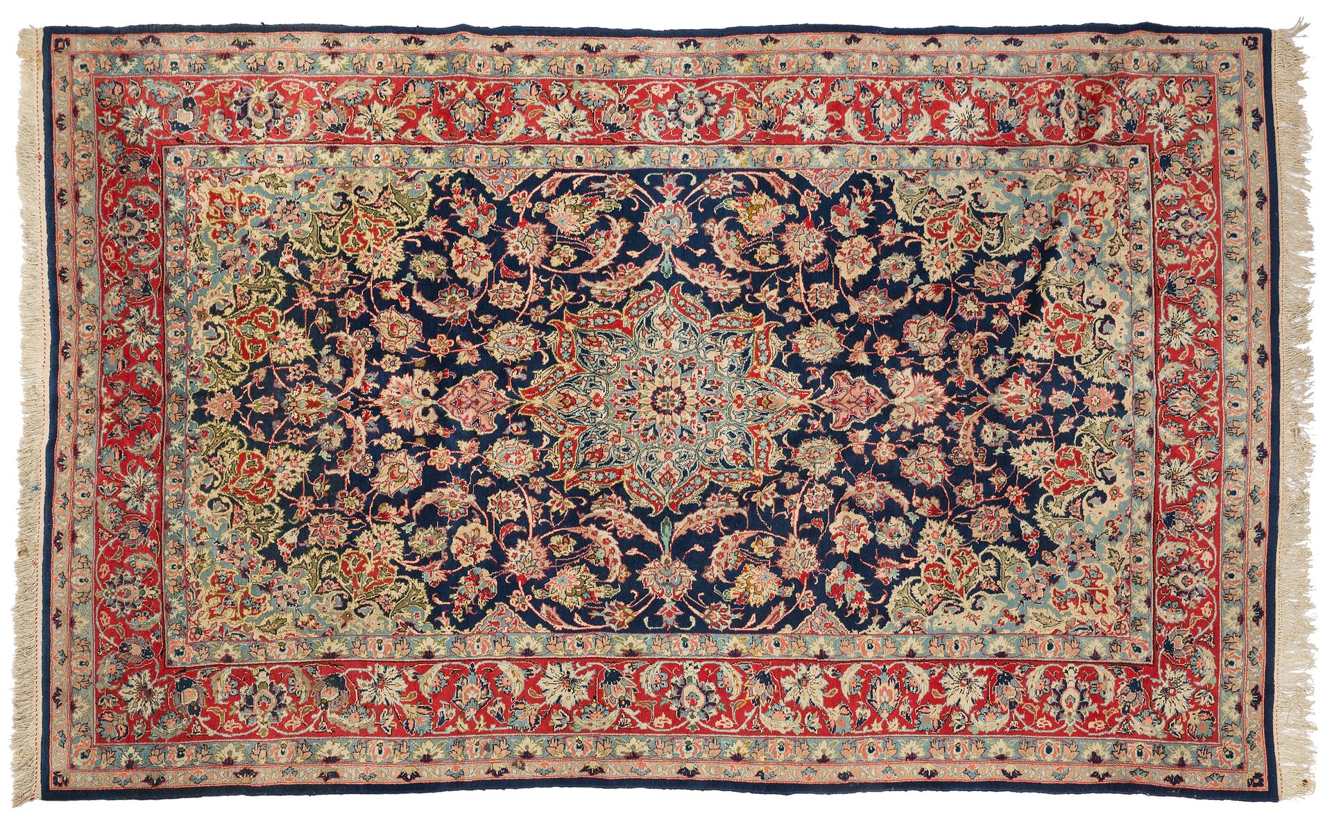 Null Teppich ISPAHAN (Iran), Schah-Zeit, Mitte des 20. Jahrhunderts.

Jahrhunder&hellip;