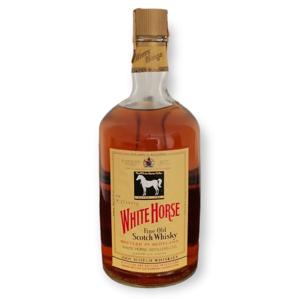 WHITE HORSE MAGNUM WHITE HORSE MAGNUM Bottiglia di whisky da 1,875 litri. 80's