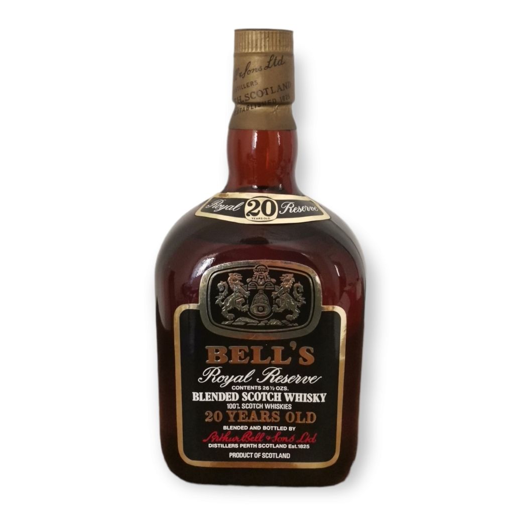BELL'S 20 ANOS BELL'S 20 YEARS OLD Bouteille de whisky de 0,70 litre. 80's