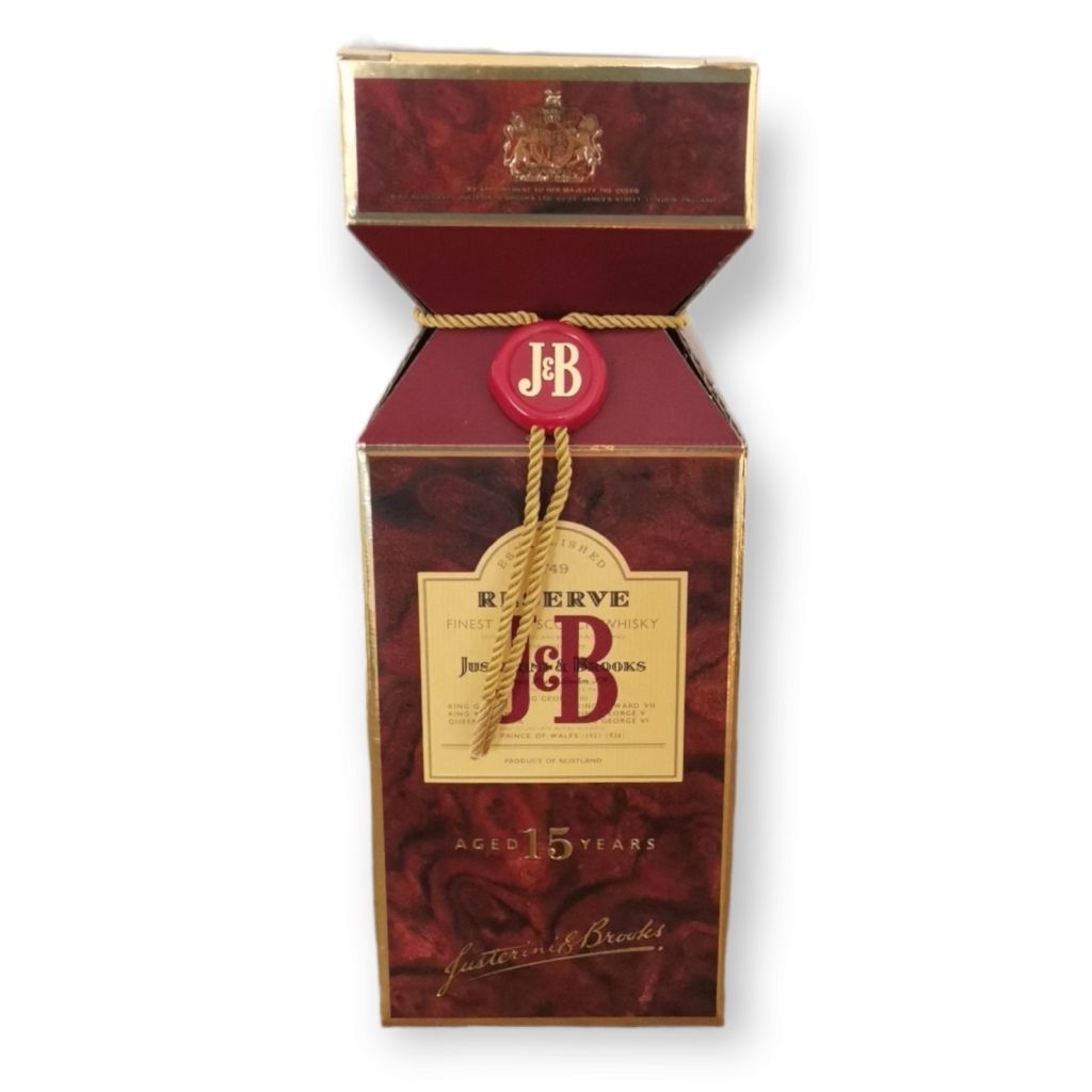 J&B RESERVE 15 ANOS J&B RESERVE 15 YEARS OLD Bouteille de whisky de 0,70 litre. &hellip;