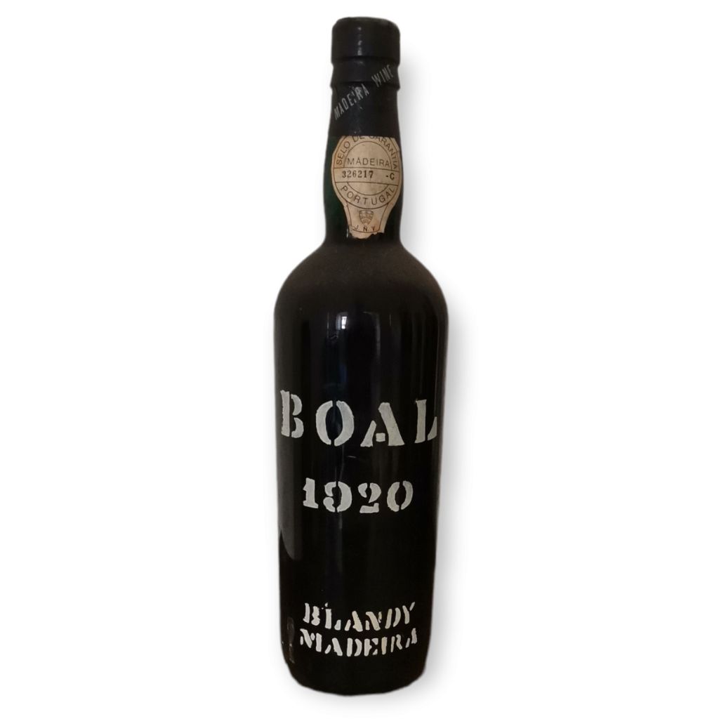 BOAL 1920 BOAL 1920 Bouteille de vin de Madère, 1920.