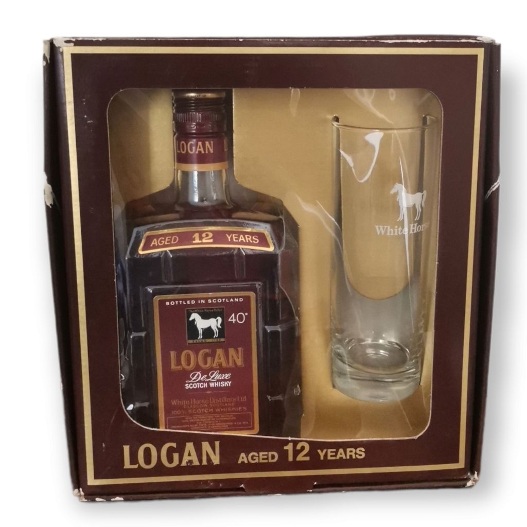 LOGAN 12 ANOS LOGAN 12 YEARS OLD 瓶装威士忌0.70升。装在带玻璃的礼品盒里。