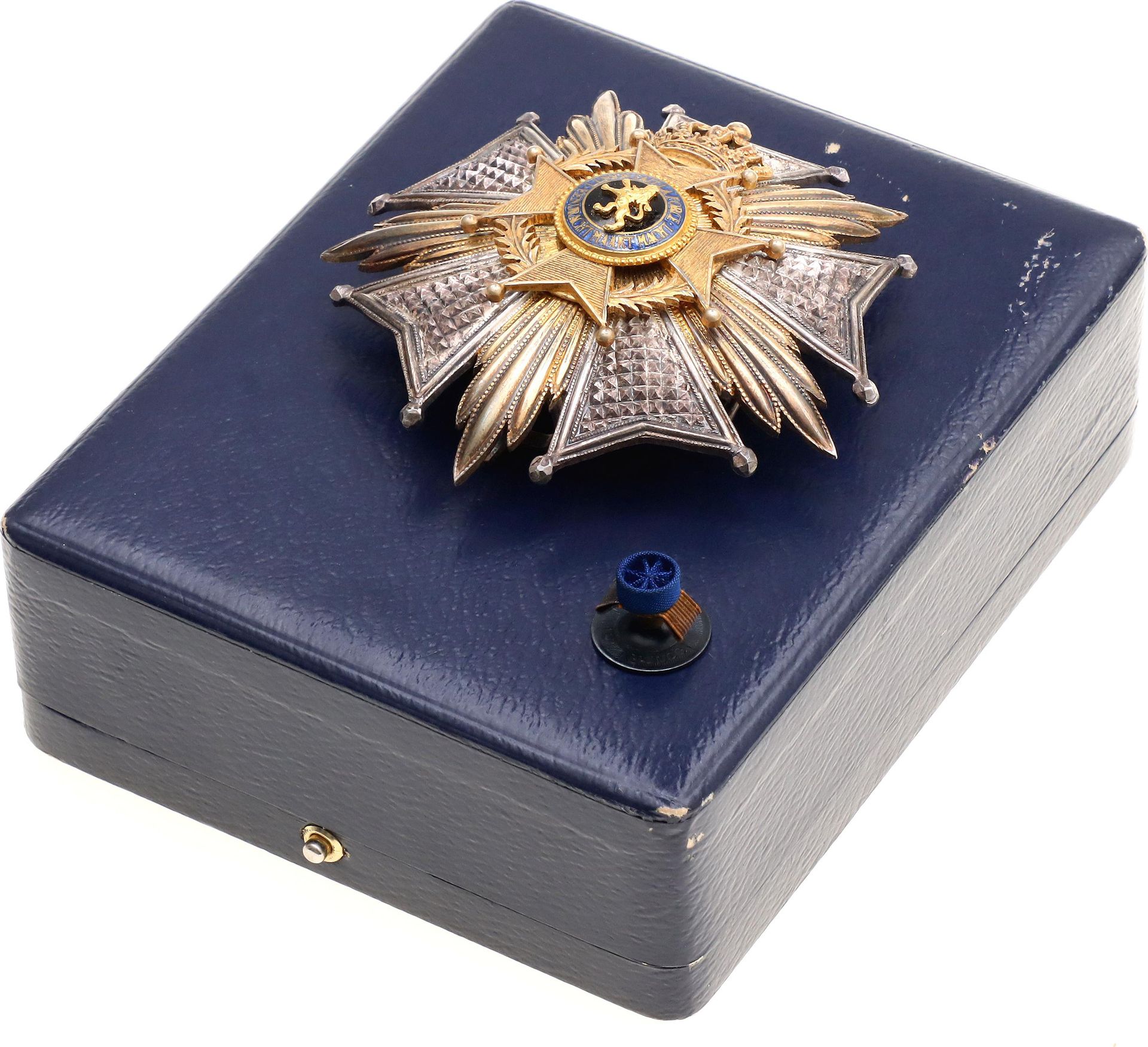 Belgium Order of Leopold II Grand Officer Breast Star II Type 1908 Barac# 226; v&hellip;