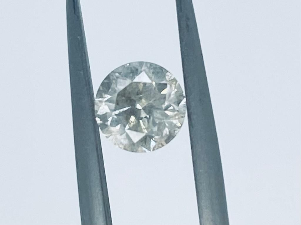 Null 1 DIAMOND 1,07 CT K - I1 - SHAPE BRILLANT - CERT ID - C20408-37
