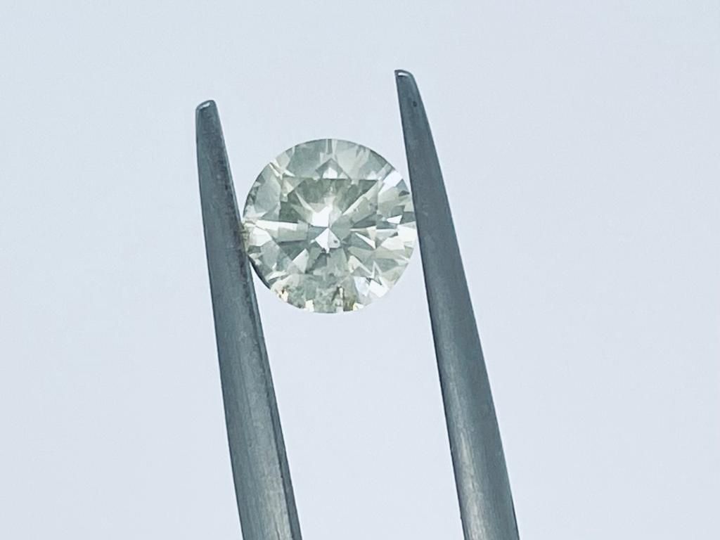 Null 1 DIAMOND 1.01 CT FANCY LIGHT GRAYISH YELLOW - SI3 - BRILLIANT CUT - CERTIF&hellip;