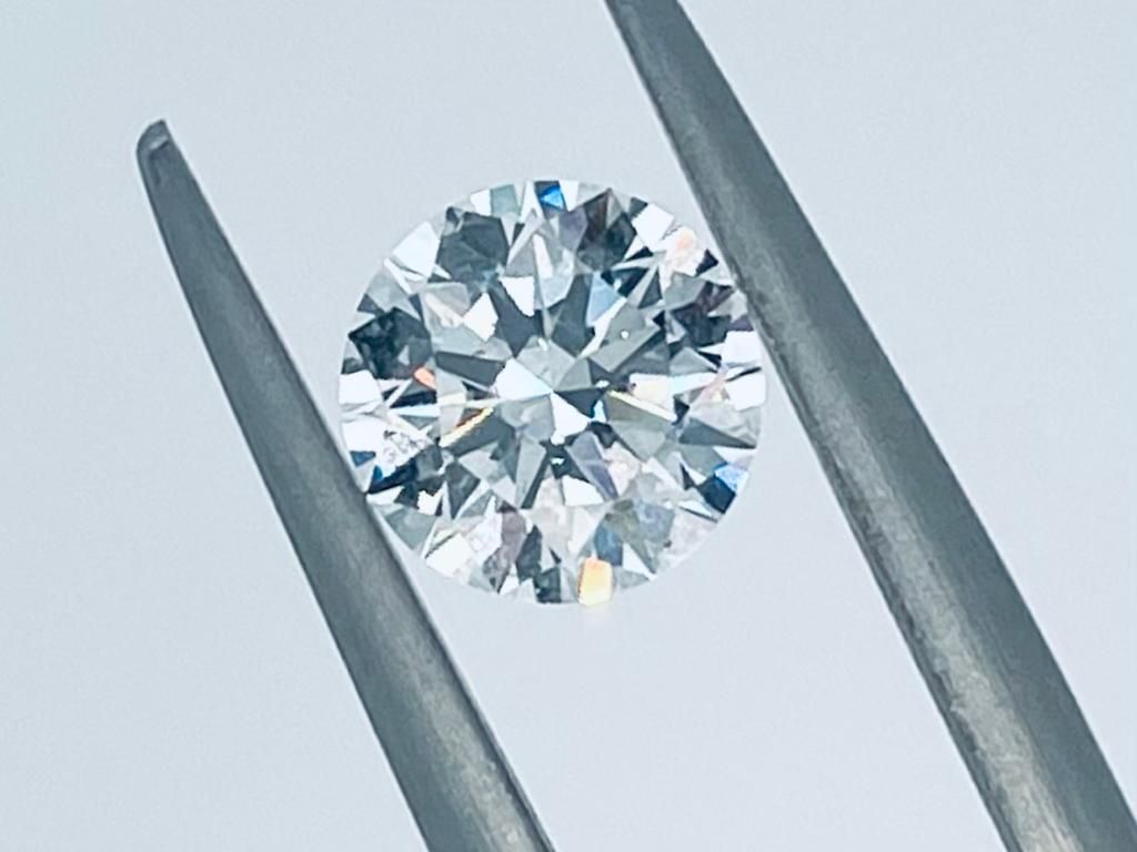 Null 1颗钻石1.09克拉D - si1 - 明亮式切割 - IG证书 - lg20903