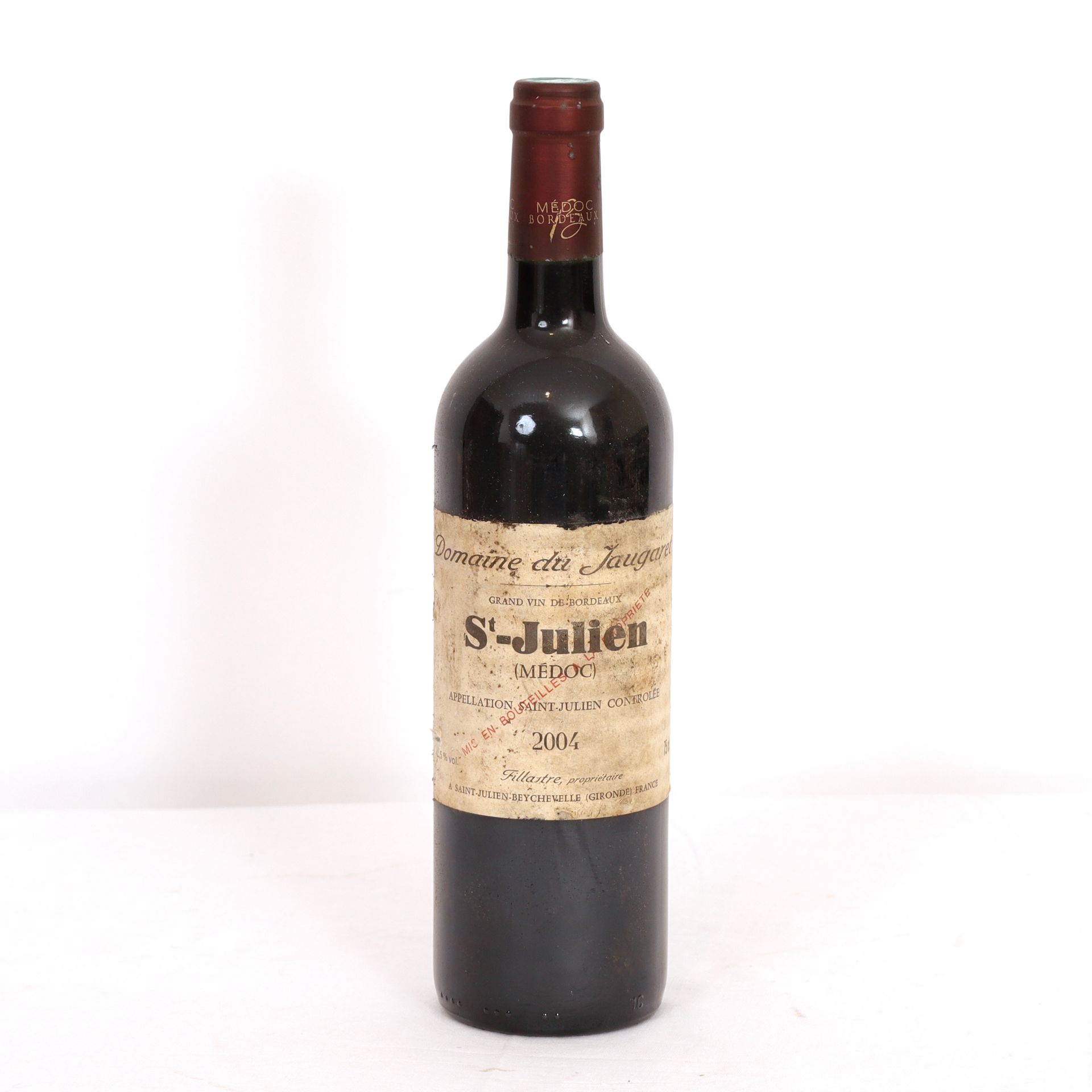 Null 1 Btl Médoc, Saint Julien grand vin de Bordeaux, Domaine du Jaugaret 2004 
&hellip;