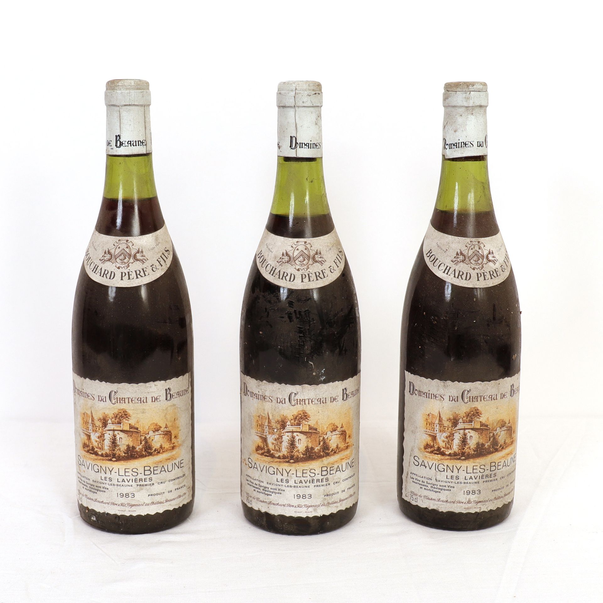 Null 3 Btls Savigny-Les-Beaune "Les lavières" 1983