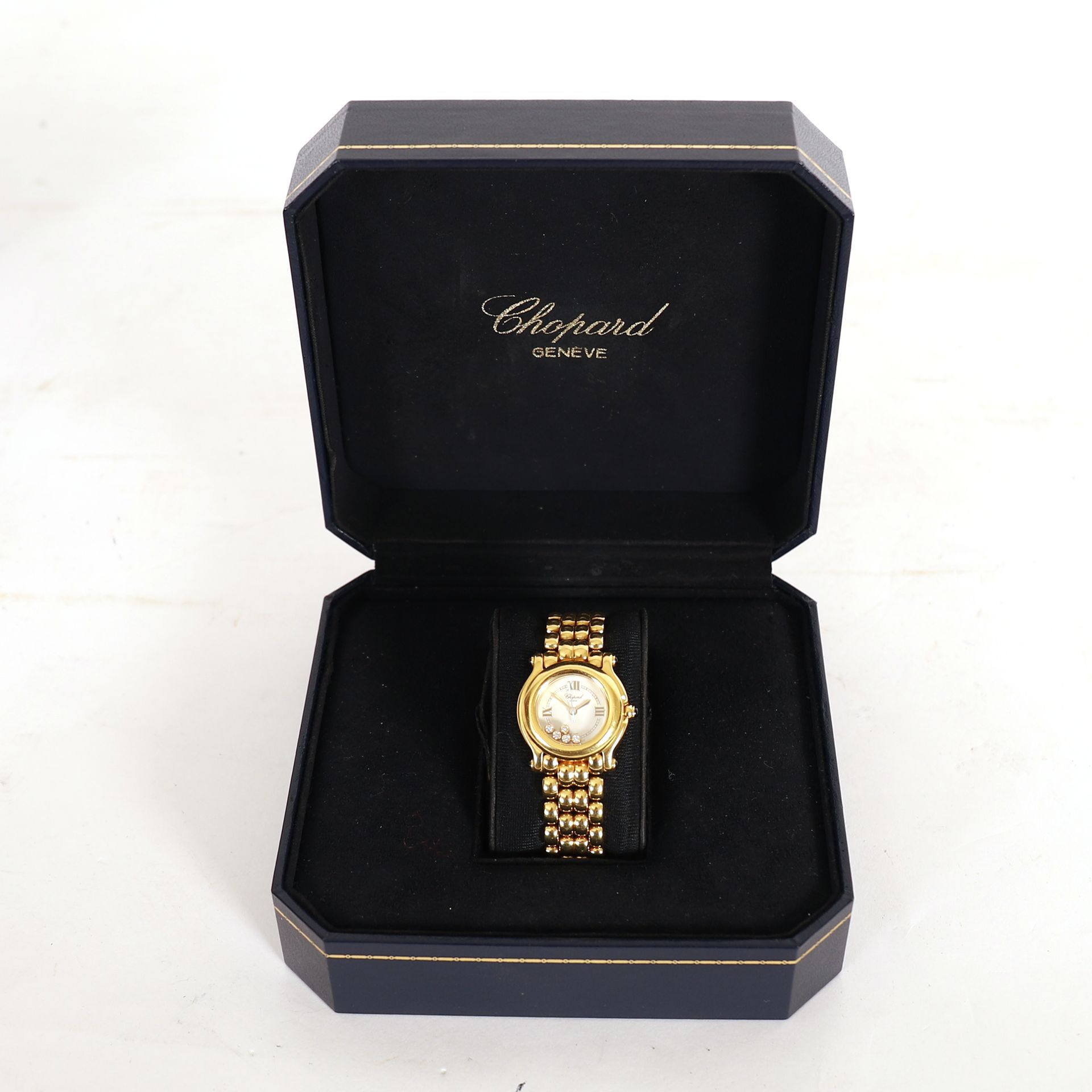Null CHOPARD "HAPPY SPORT" LADIES WATCH IN YELLOW GOLD

Weight : 105 g