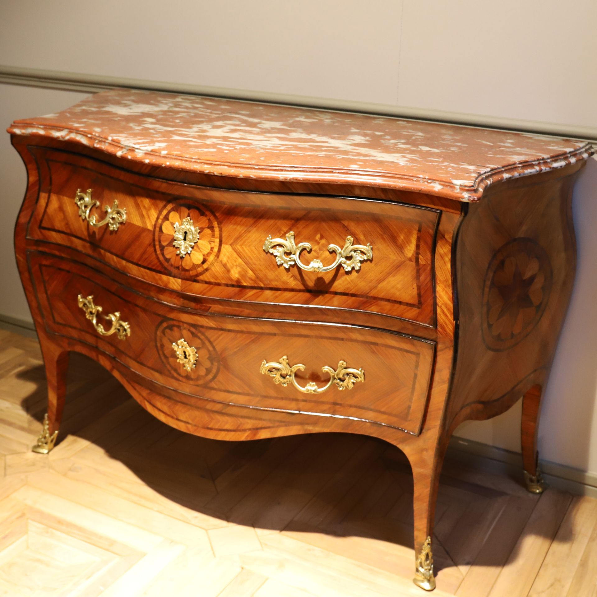 Null VERY BEAUTIFUL ITALIAN CHEST OF DRAWERS INLAID WITH THREE FACES REGENCY 

O&hellip;