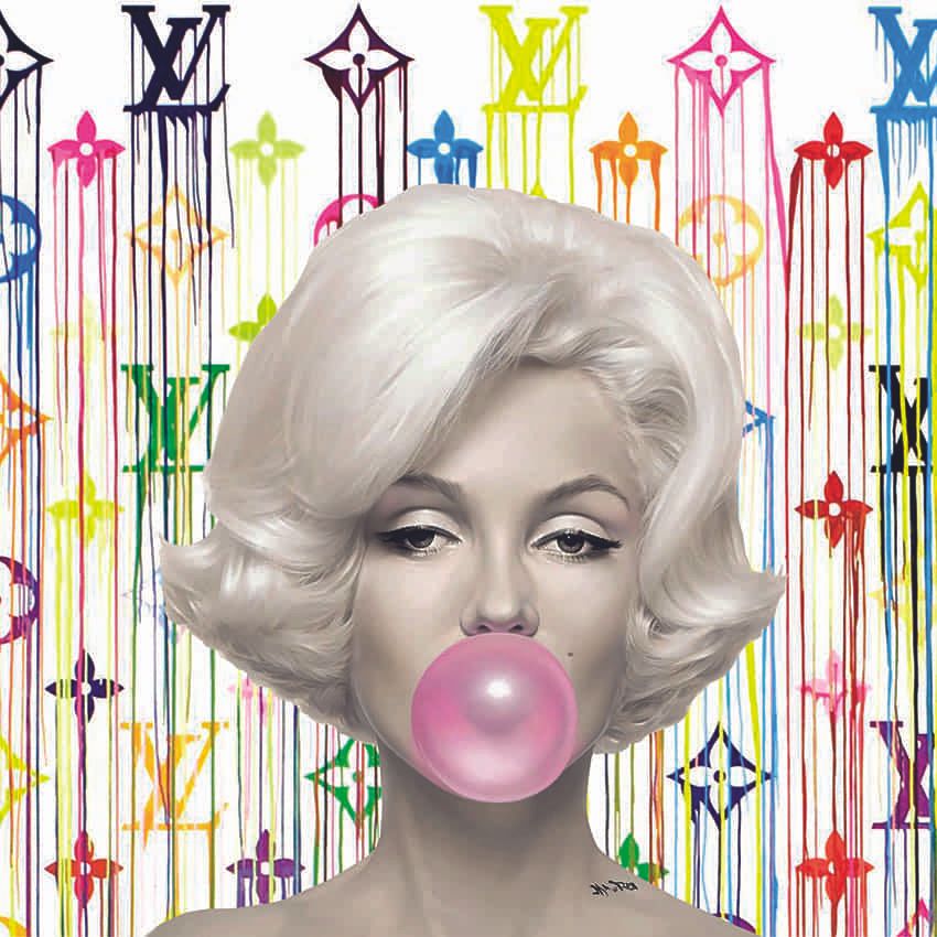 Brain Roy, Marilyn x Louis Vuitton Pink