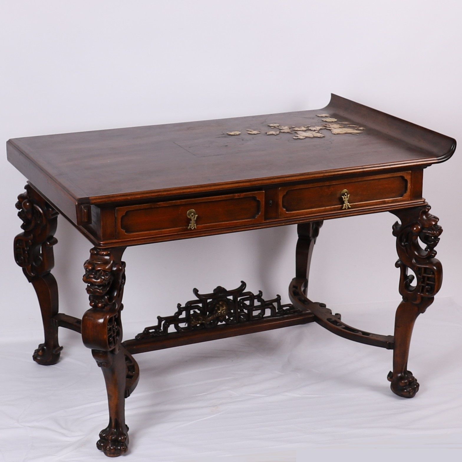 Null TABLE-BUREAU ATTRIBUTED TO GABRIEL VIARDOT
Opening with two drawers in the &hellip;