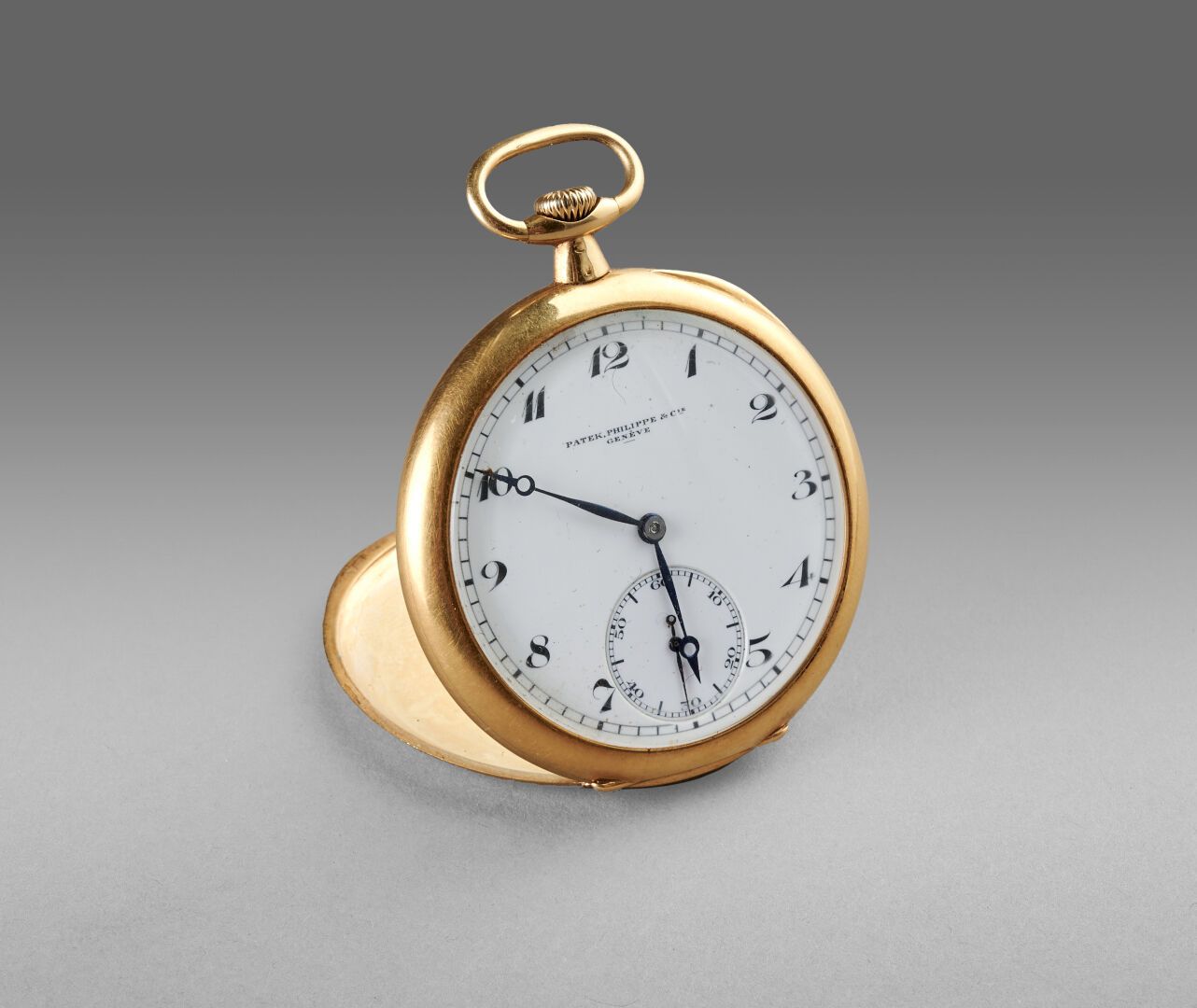 Null PATEK PHILIPPE & Cie

Gold pocket watch, second hand at 6 o'clock. Hours in&hellip;