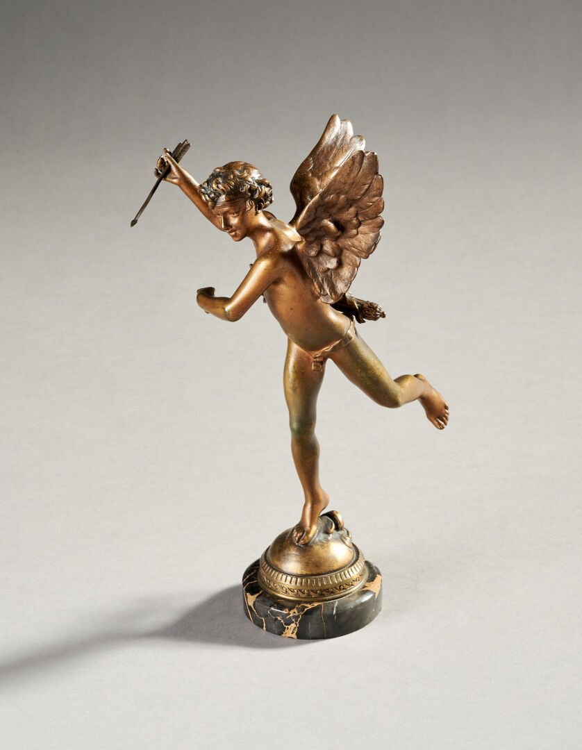 Null Adolphe ITASSE (1830-1893)

"L'amour vainqueur"

Bronze à patine brun nuanc&hellip;