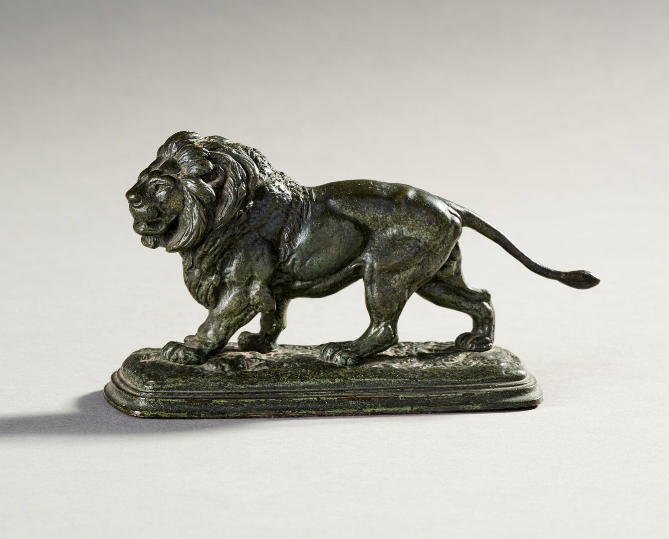 Null Edouard Paul DELABRIERRE (1829-1912)

"Walking Lion".

Bronce con una pátin&hellip;