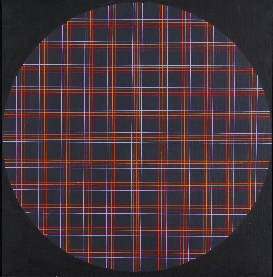 Null 罗曼诺-扎诺蒂(1934-2019)

"圆"，Yport 2002

亚麻布上的丙烯，背面有签名、标题和日期。

50 x 50厘米

有框架的（框&hellip;