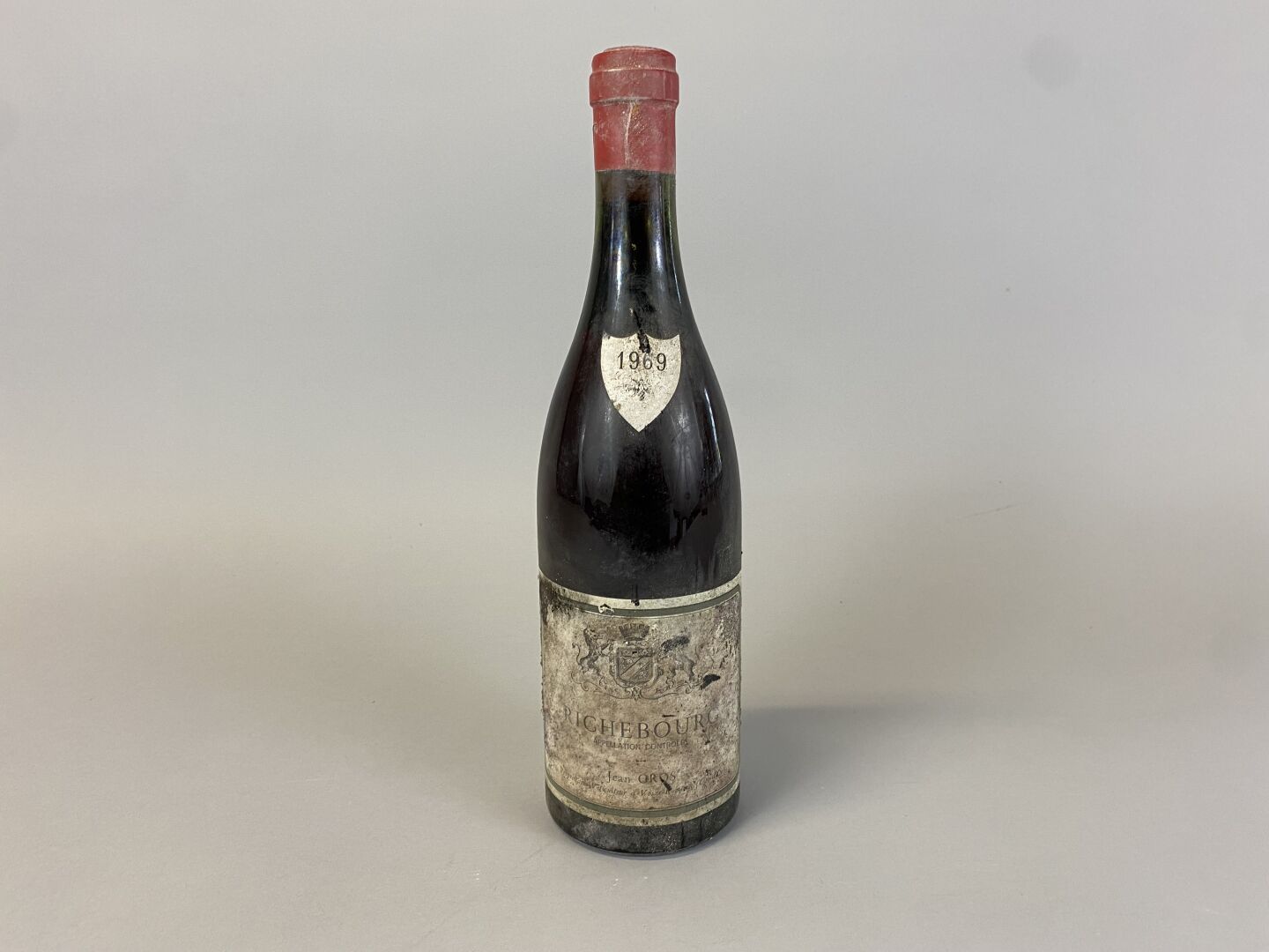 Null BOURGOGNE - Côte de Nuits - Richebourg Jean Gros 1969 - 1 Flasche (ELA, 1 c&hellip;