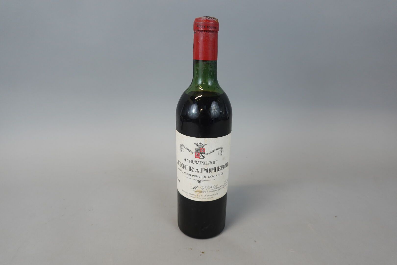 Null * BURDEOS - CHÂTEAU LATOUR A POMEROL 1961 - 1B ME