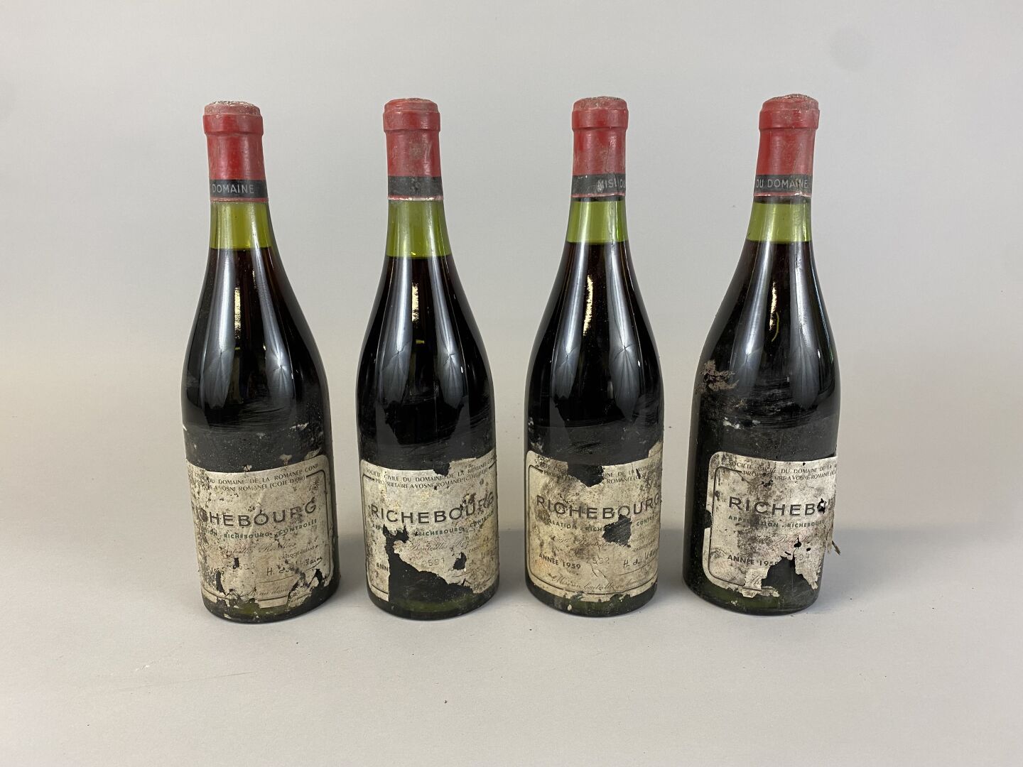 Null BOURGOGNE Côte de Nuits - Richebourg Domaine de la Romanée Conti 1959 - 4瓶2&hellip;