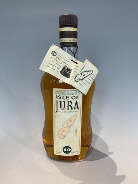 Null 1 Bouteille Whisky Isley of Jura 10 ans - 1 litre