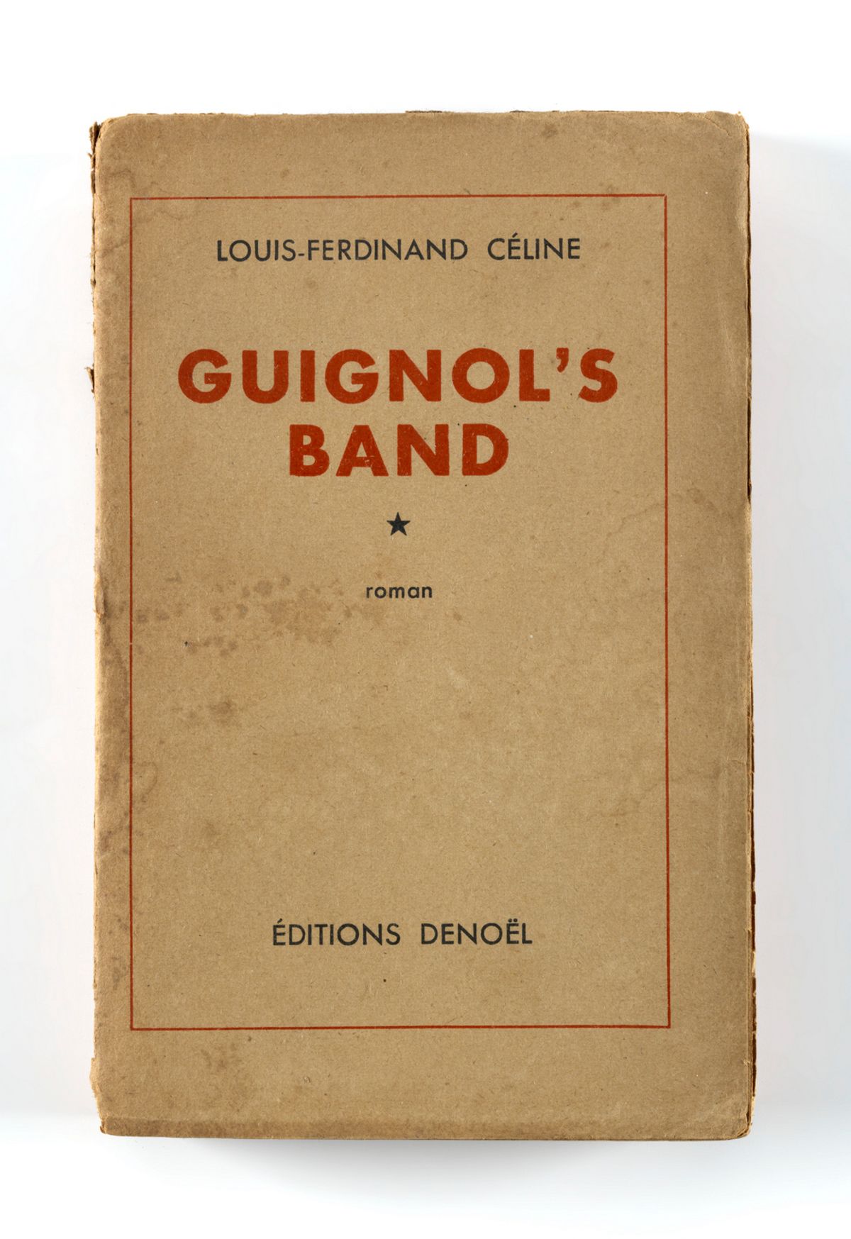 Null CELINE (Louis-Ferdinand). Guignol's band. 1 Bd. In-12 broschiert. Paris Den&hellip;