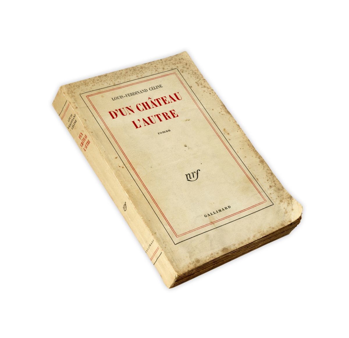 Null CELINE (Louis-Ferdinand). D'un château l'autre.1卷，8开本，平装。巴黎Gallimard 1957年。&hellip;