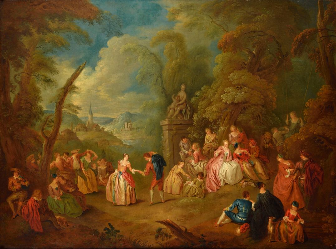 Null 
18世纪的法国学校




让-巴蒂斯特-帕特尔（Valenciennes, 1695 - Paris, 1736）的追随者。




在户外举行的&hellip;