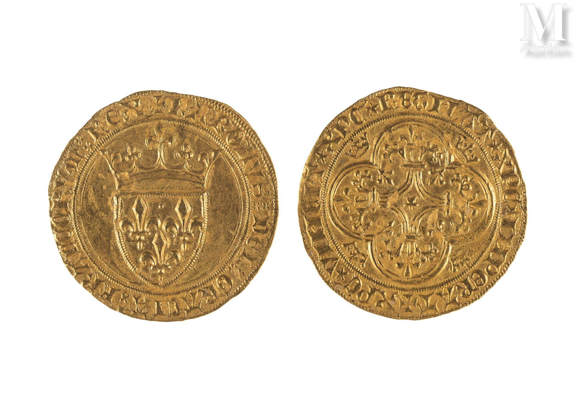 France - Charles VI (1380-1422) Ecu d'or à la couronne
A : Ecu de France couronn&hellip;