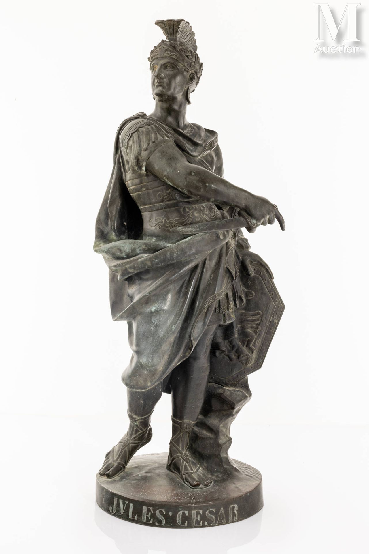 Hippolyte FERRAT - d'après Jules César

Jules César Empereur
Sculpture en bronze&hellip;