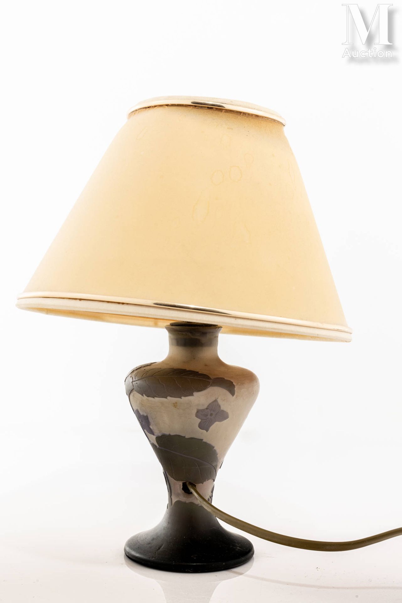 GALLE - Nancy "Ortensie

1905-1908 circa
Doppio vaso in vetro montato come lampa&hellip;
