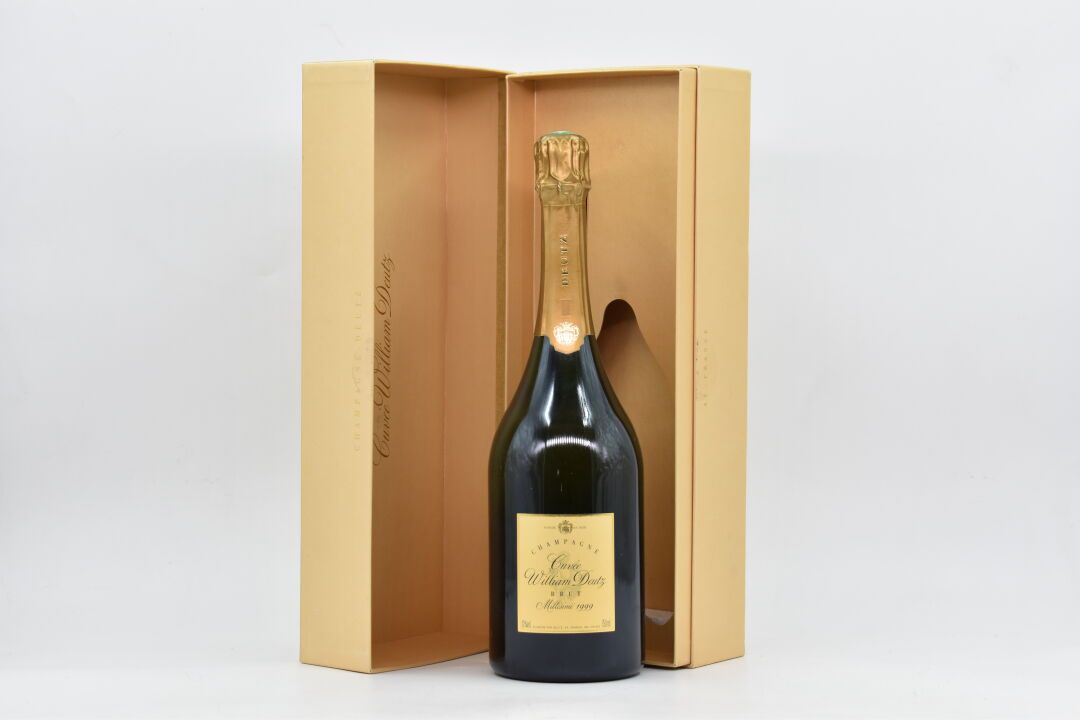 Null 1 botella de Champagne Deutz "Cuvée William Deutz" Brut Millésimé 1999. En &hellip;